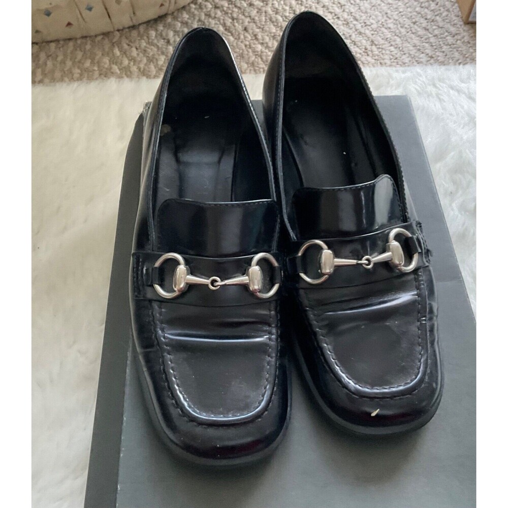 Vintage Gucci Horsebit Loafers Women - Size 5.5 with Original Box